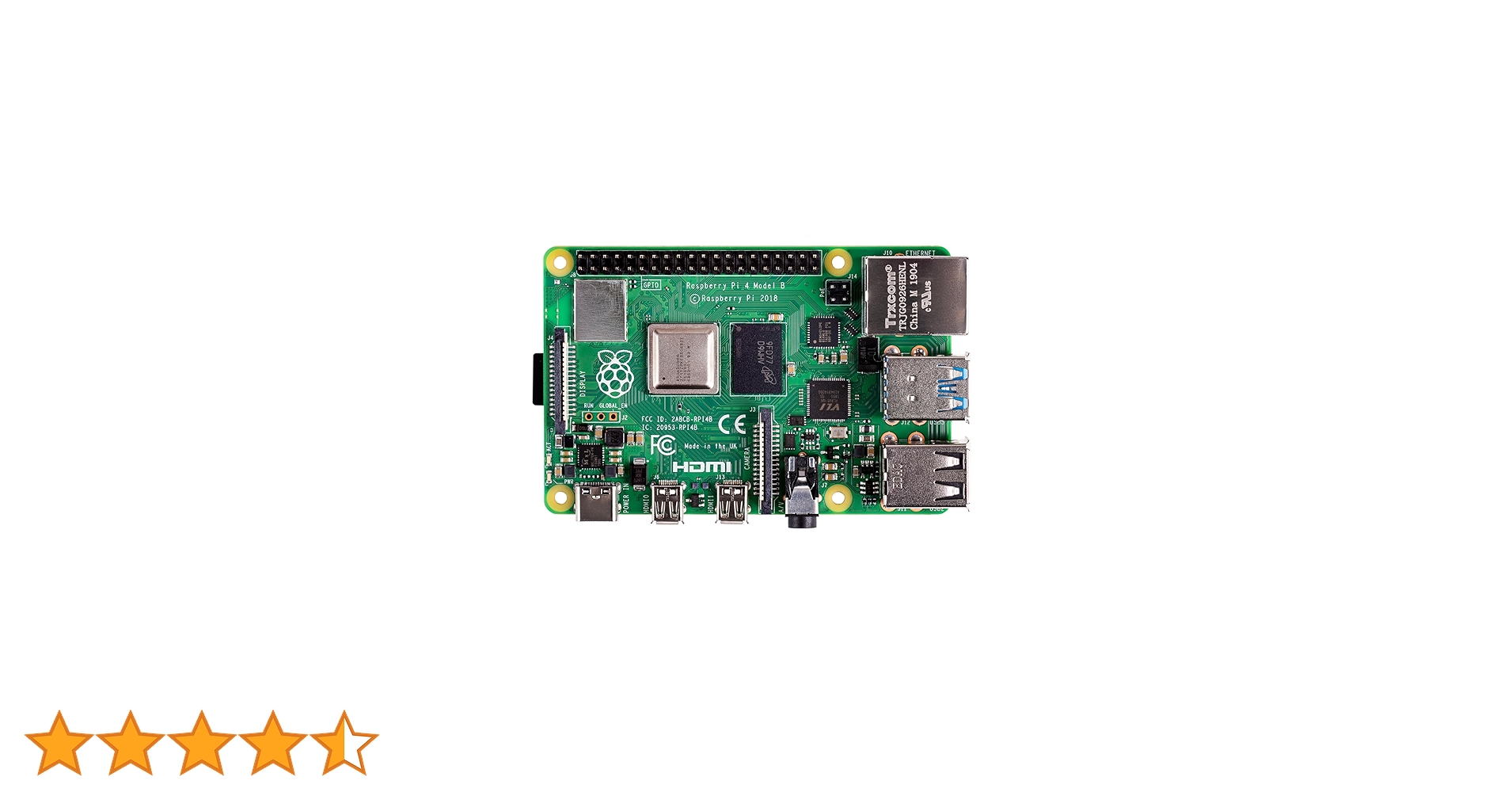 Raspberry Pi 4 Modèle B (4 Go) : Amazon.fr: Informatique